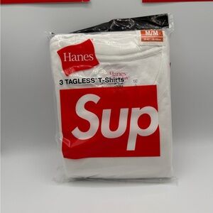 Supreme White Short Sleeve Tee
